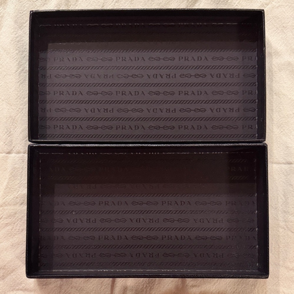 Prada Black Logo Presentation Box - Picture 3 of 6